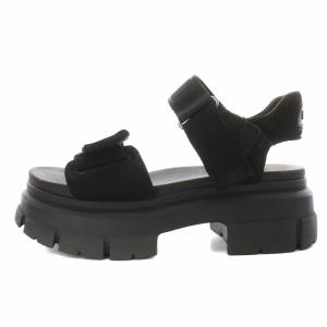 UGG australia Ashton Ankle サンダル ストラップ 厚底 23.5cm 黒 ブラック 1136764