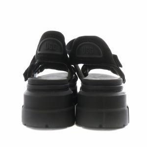 UGG australia Ashton Ankle サンダル ストラップ 厚底 23.5cm 黒 ブラック 1136764