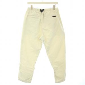 GRAMiCCi LOOSE TAPERED PANTS テーパードパンツ クライミングパンツ クロップド ジップフライ S 白アイボリー G103-OGT
