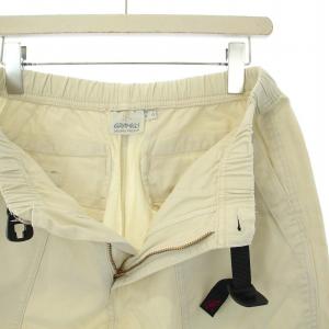 GRAMiCCi LOOSE TAPERED PANTS テーパードパンツ クライミングパンツ クロップド ジップフライ S 白アイボリー G103-OGT
