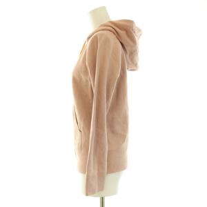 BLUE LABEL CRESTBRIDGE ジップアップパーカー ジャケット スウェット 長袖 ロゴ 38 M ピンク