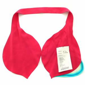 miumiu スカーフ ハート シルク 赤 レッド