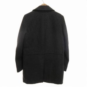 SHIPS JET BLUE ステンカラーコート センターベント L グレー 124-15-0090 60003