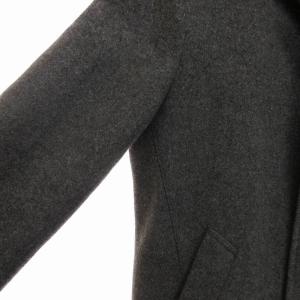 SHIPS JET BLUE ステンカラーコート センターベント L グレー 124-15-0090 60003