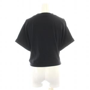 alice + olivia by Stacey Bendet スマイリー SMILEY Tシャツ カットソー 半袖 クルーネック リボン ロールアップ