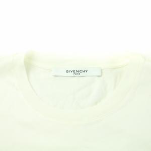 GIVENCHY SLIM FIT Tシャツ カットソー 半袖 クルーネック コットン XS 白 ホワイト