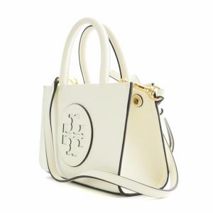 TORY BURCH ERA BIO MINI TOTE BAG エラ バイオ ミニトート ハンドバッグ ショルダー 2WAY ロゴ 白 ホワイト