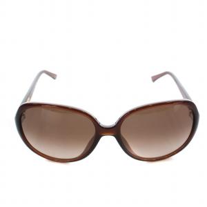 FENDI ズッカ柄 サングラス 眼鏡 プラスチックフレーム 5916 130 茶 ブラウン