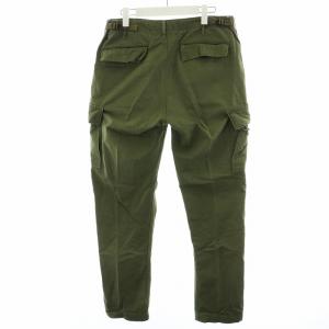 orSlow カーゴパンツ ジッパーフライ コットン L カーキ