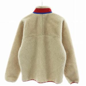 Patagonia 23AW CLASSIC RETRO-X フリースジャケット M ベージュ レッド