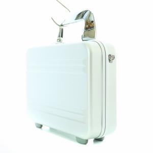 ZERO HALLIBURTON ミニアタッシュケース ブリーフケース 書類かばん ハンドバッグ シルバーカラー