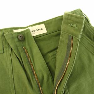 Shinzone ベイカーパンツ BAKER PANTS ジップフライ コットン 34 S カーキ 15AMSPA18 /YT