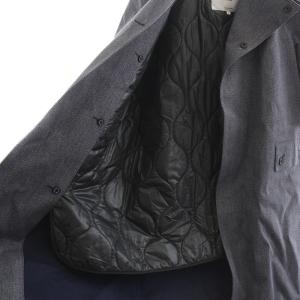 MACKINTOSH HYKE コート ダブル ロング ライナー付き 3 ネイビー