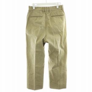 NEAT 2タック テーパ?ドパンツ コットン ベージュ /AN35