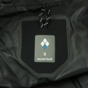 mont-bell ランブラー レインコート ロング丈 フード S 黒 ブラック 1128581 /AN30
