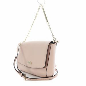 kate spade new york ショルダーバッグ ハンド 2WAY チェーン ロゴ サフィアーノレザー 牛革 ピンク WKRU4092
