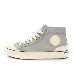 スニーカー ハイカット シューズ 39 26cm グレー