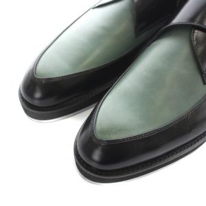 DIET BUTCHER ポインテッドシューズ ジッター pointed shoes Jitter ローファー ドレス レザー サイドジップ