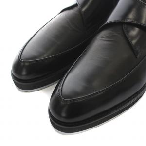 DIET BUTCHER ポインテッドシューズ ジッター pointed shoes Jitter ローファー ドレス レザー サイドジップ 41 26.0cm