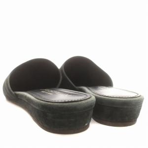 DAISY LIN ミュール スエード サンダル ローヒール M 約23.5cm 黒 ブラック /G