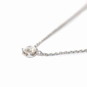 VENDOME AOYAMA ネックレス Pt950 Pt850 ダイヤモンド 0.27ct プラチナ