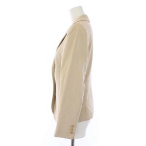 Max Mara テーラードジャケット 総裏地 シングル 2B ウール 38 S ベージュ