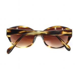 OLIVER PEOPLES アディー Addie サングラス 眼鏡 プラスチックフレーム ボストン ウェリントン べっ甲柄 5518 140 茶 ブラウン