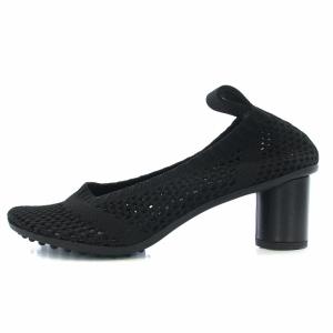 BOTTEGA VENETA アトミック パンプス メッシュ チャンキーヒール 36 ブラック