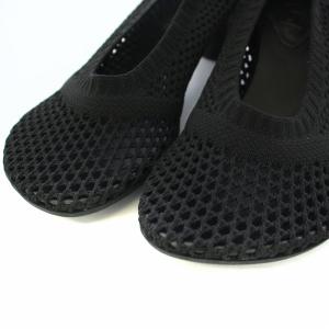 BOTTEGA VENETA アトミック パンプス メッシュ チャンキーヒール 36 ブラック