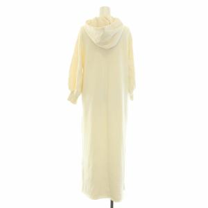 Ron Herman 21AW スウェットパーカーワンピース ロング 長袖 フード XS アイボリー