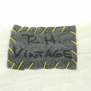 Ron Herman RH VINTAGE 22SS デニムパンツ ジーンズ ジーパン ジッパーフライ 24 S 白 ホワイト