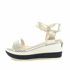 COLE HAAN グランドアンビション GRAND AMBITION ウエッジサンダル アンクルストラップ ウエッジソール カッティング レザー