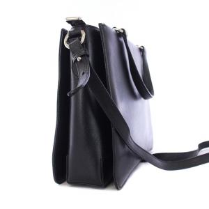 Salvatore Ferragamo ハンドバッグ ショルダーバッグ 2WAY ヴァラ リボン 黒 ブラック AB-21E298