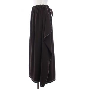 MM6 Maison Margiela 19AW フレアスカート 変形 40 M ブラウン