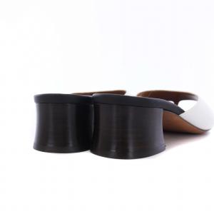 MARNI Thong mules with leather heel トングサンダル ミュール チャンキーヒール レザー 38 25cm