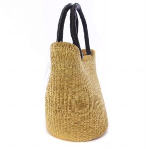 IENA 23AW アフリカンスクエアー カゴバッグ マルゾコ M トートバッグ ハンドバッグ ベージュ