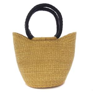 IENA 23AW アフリカンスクエアー カゴバッグ マルゾコ M トートバッグ ハンドバッグ ベージュ