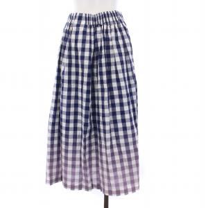TAO COMME des GARCONS 24SS フレアスカート ギンガムチェック TM-S032