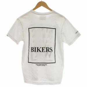 NEIGHBORHOOD Tシャツ URBAN GARMENT 半袖 バックプリント S 白 ホワイト