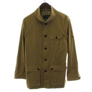 コート ショート丈 裏地ノバチェック コットン M ベージュ