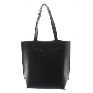 agnes b. トートバッグ レザー ブラック P037VCM7