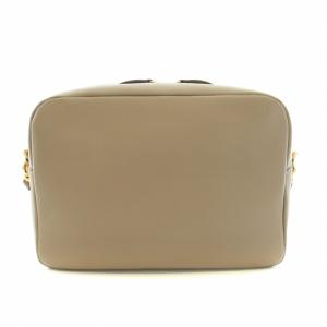 J&M DAVIDSON GABBY ショルダーバッグ グレージュ ゴールド