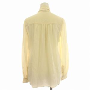 MARC JACOBS シャツ シルク ブラウス リボン 長袖 00 S アイボリー