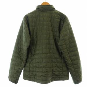 Patagonia 22AW ナノパフジャケット スタンドカラー キルティング ジップアップ M カーキ 84212FA22