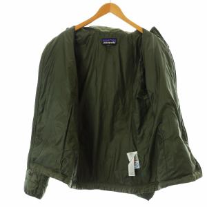 Patagonia 22AW ナノパフジャケット スタンドカラー キルティング ジップアップ M カーキ 84212FA22
