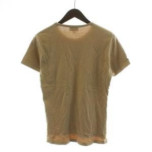 VIVIENNE WESTWOOD MAN Tシャツ カットソー 半袖 スカル コットン 44 S 茶 ブラウン