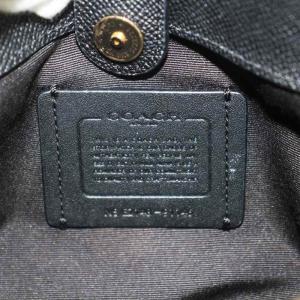 COACH ミニ リリー キャリーオール ハンドバッグ ショルダーバッグ 2way レザー 黒 ブラック 91146