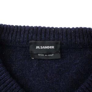 JIL SANDER dinosaur ニット 恐竜 44 ネイビー