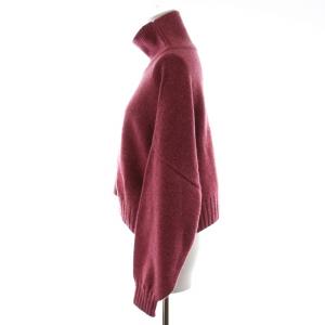 CELINE エディ期 ニット セーター 長袖 ハイネック カシミヤ XS ピンク 2A11Z384D