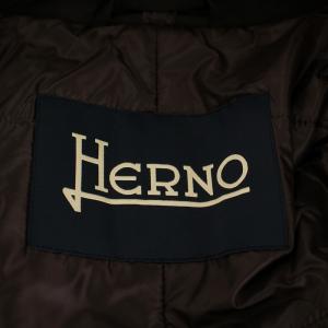 HERNO 中綿ジャケット ダウンライナー付き 48 ブラウン